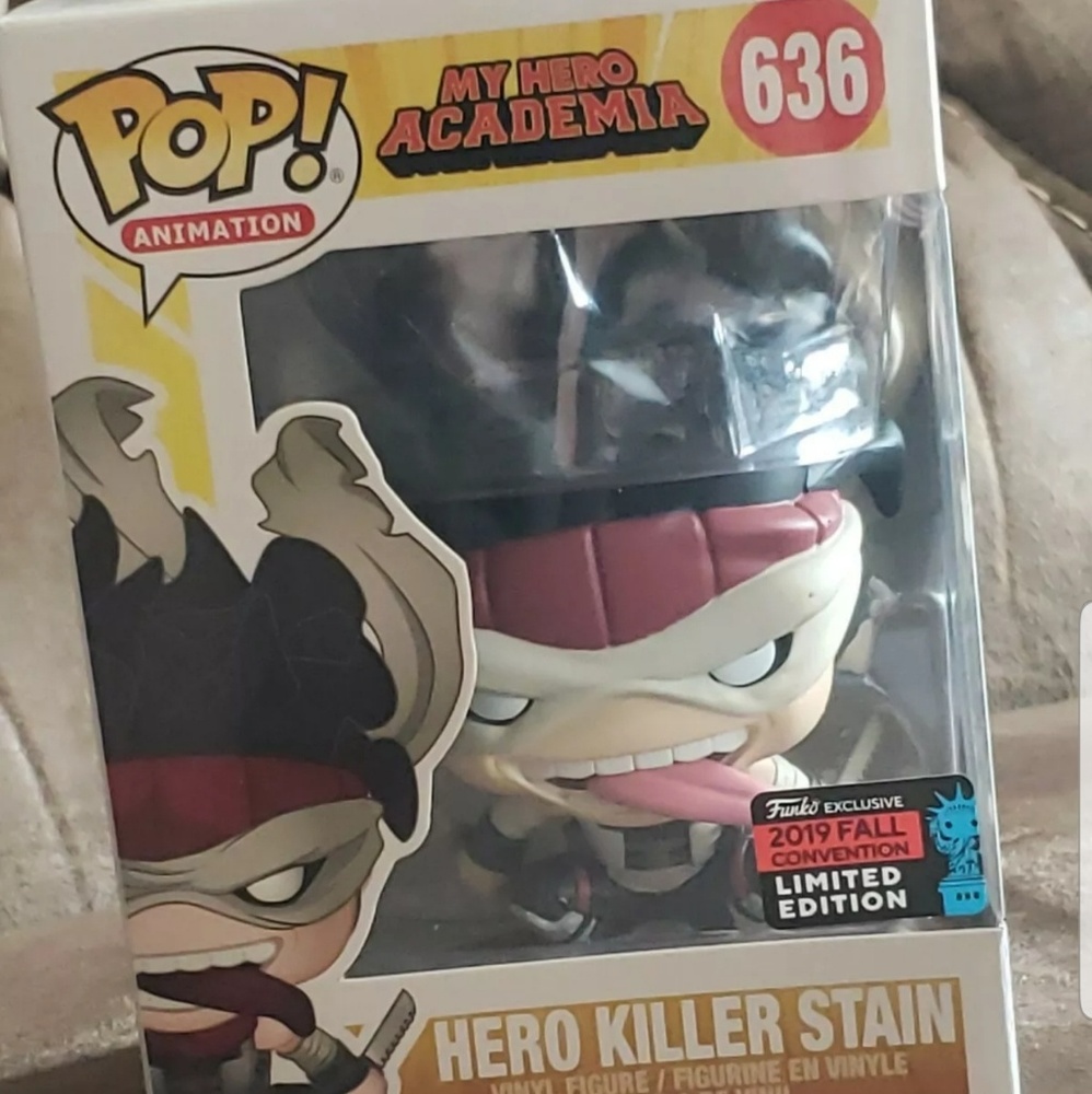 Funko pop hero killer stain NYCC exclusive